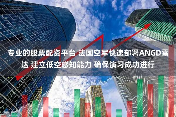专业的股票配资平台 法国空军快速部署ANGD雷达 建立低空感知能力 确保演习成功进行